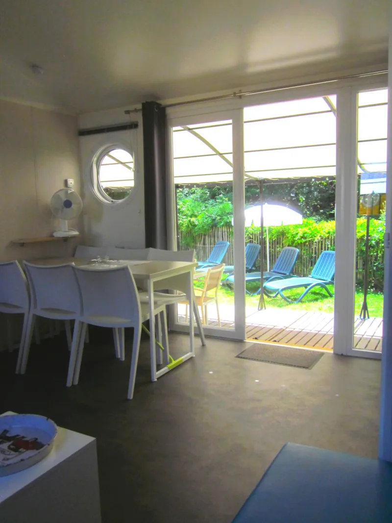 Mobil-Home - 3 Chambres - 2 Salles De Bain - Pergola - 36 M² -