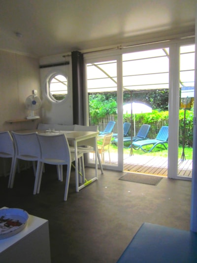 MOBILE-HOME - 3 bedrooms - 2 bathrooms - PERGOLA - 36 m² -