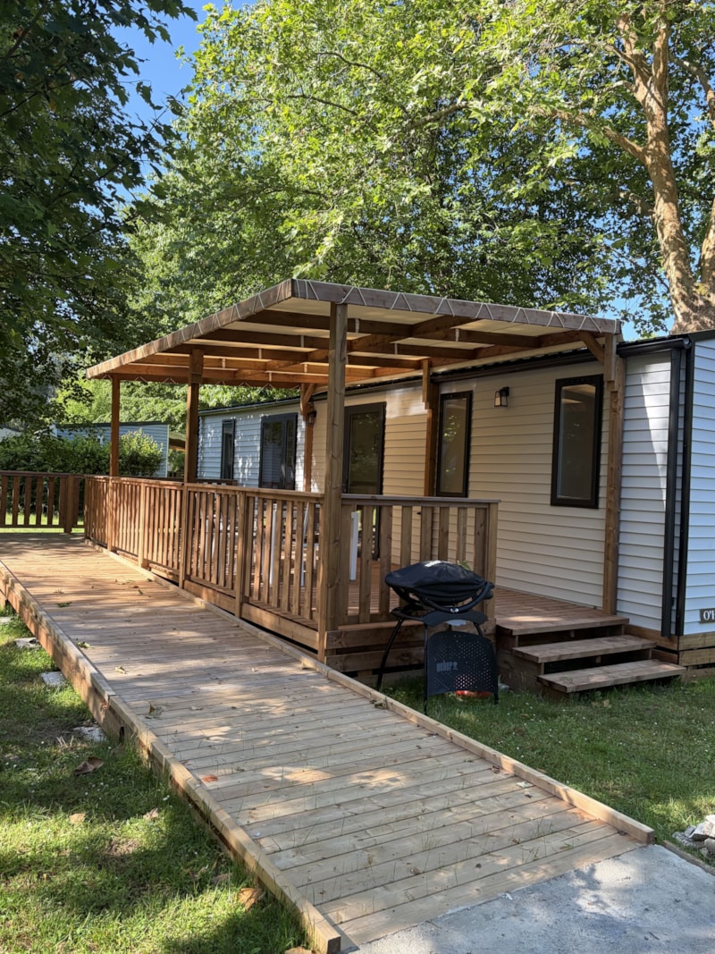 MOBILE HOME – 3 bedrooms – 1 bathroom – LIFE XXL (for guests with reduced mobility) – 50 m²