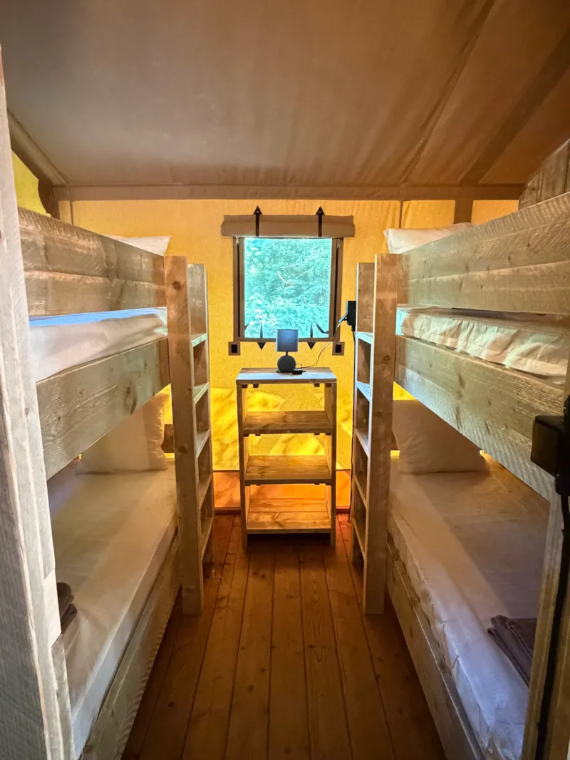 Tente - 2 Chambres - 1 Salle De Bain - Safari Lodge - 35 M² -