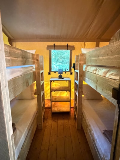 TENT - 2 bedrooms - 1 bathroom - SAFARI LODGE - 35 m² -