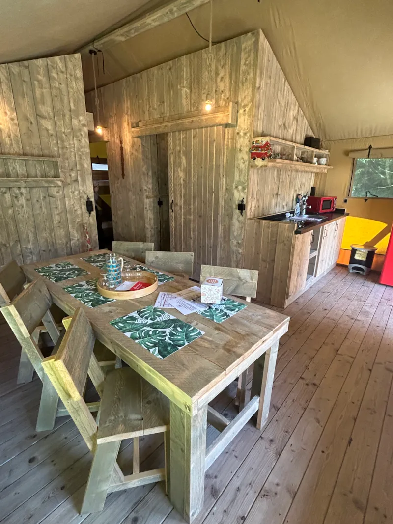 Tente - 2 Chambres - 1 Salle De Bain - Safari Lodge - 35 M² -