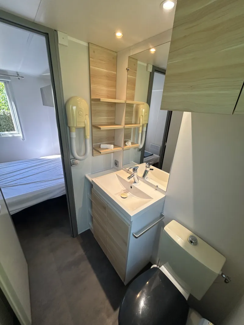Mobil-Home - 3 Chambres - 2 Salles De Bain - Pergola - 36 M² -