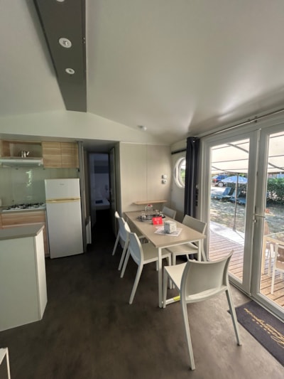 MOBILE-HOME - 3 bedrooms - 2 bathrooms - PERGOLA - 36 m² -
