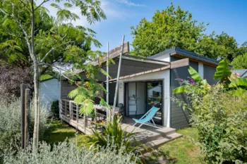 Mietunterkunft - Hütte Casane 3 Schlafzimmer Premium - Camping Sandaya Le Moulin de l'Eclis