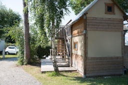 Location - Tente Le Nid - Camping Au Soir d’Eté