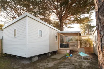 Mietunterkunft - Mobil Home Confort Déclik - Camping Au Soir d’Eté