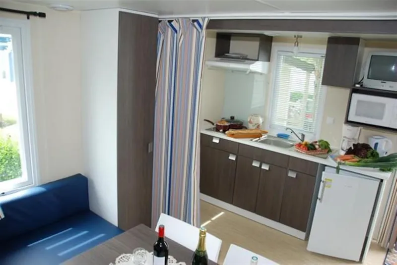 Mobil-Home 'Ciel' 21M² - 1 Chambre + Terrasse Semi-Couverte 11M²