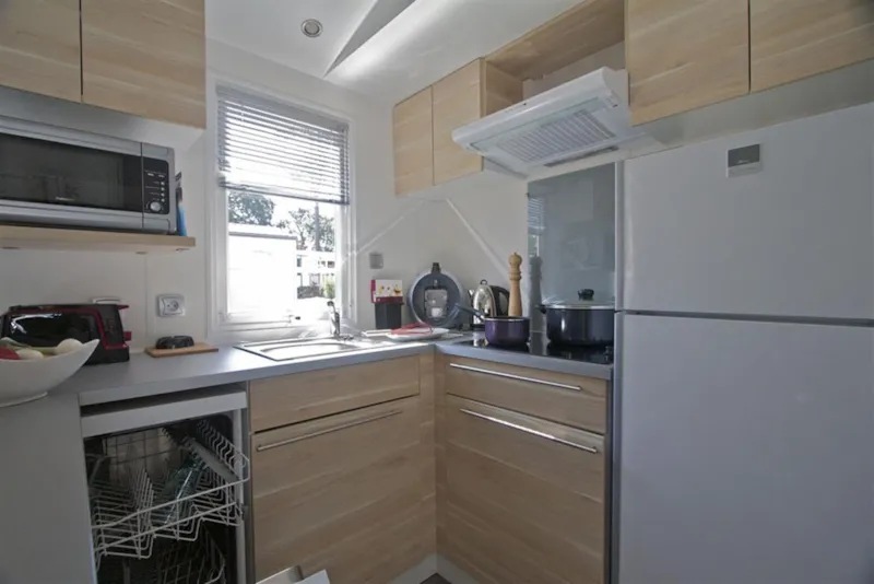 Mobil-Home 'Univers Prestige' 36M² + 3 Chambres + Terrasse Couverte 18M²