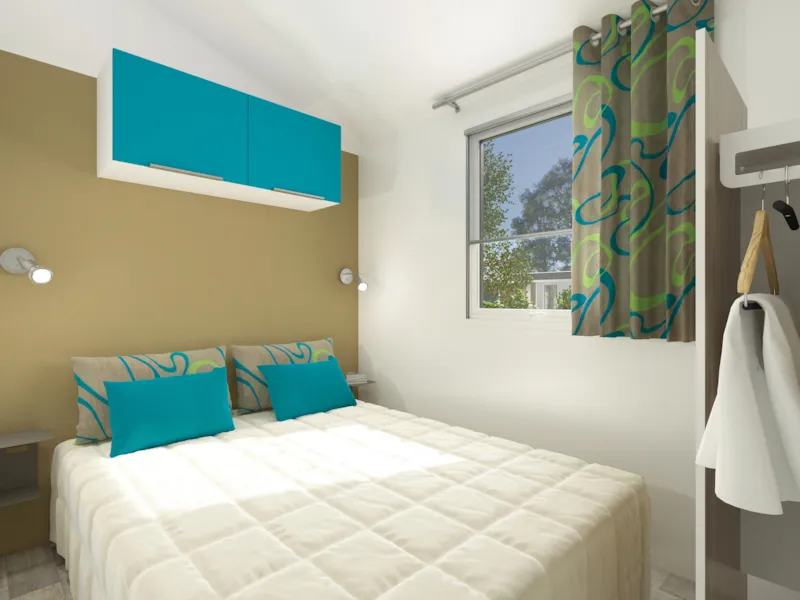 Mobil-Home Univers Family 36 M² + 4  Chambres + Terrasse Couverte 18M²