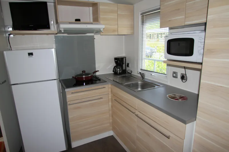 Mobil-Home 'Evasion Confort' 29M² + 2 Chambres + Terrasse Semi-Couverte 13.5M²