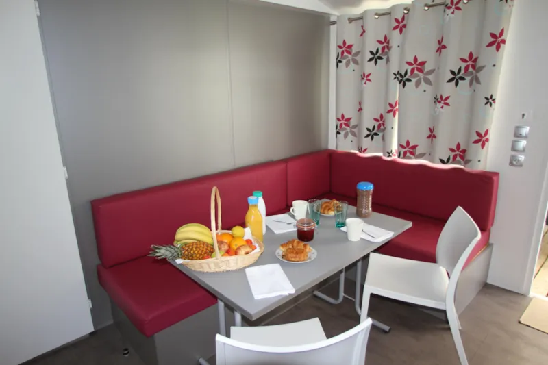 Mobil-Home 'Evasion Confort' 29M² + 2 Chambres + Terrasse Semi-Couverte 13.5M²