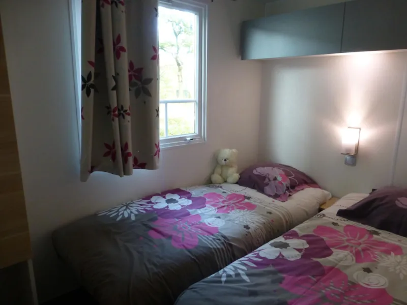 Mobil-Home 'Univers' 34M² + 3 Chambres + Terrasse Couverte 18M²