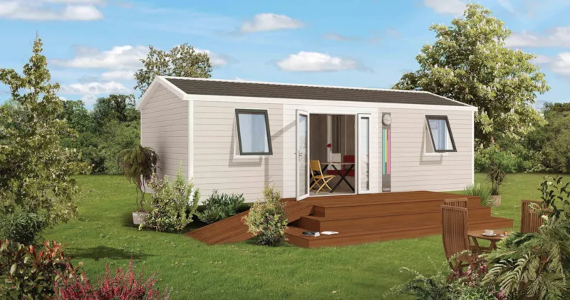 Mobil-Home 'Evasion Access' 31 M² + 2 Chambres + Terrasse Semi-Couverte