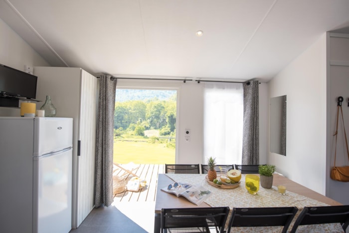 Mobil-Home 'Univers Family Plus' 40 M² + 4 Chambres + Terrasse Couverte 18 M²