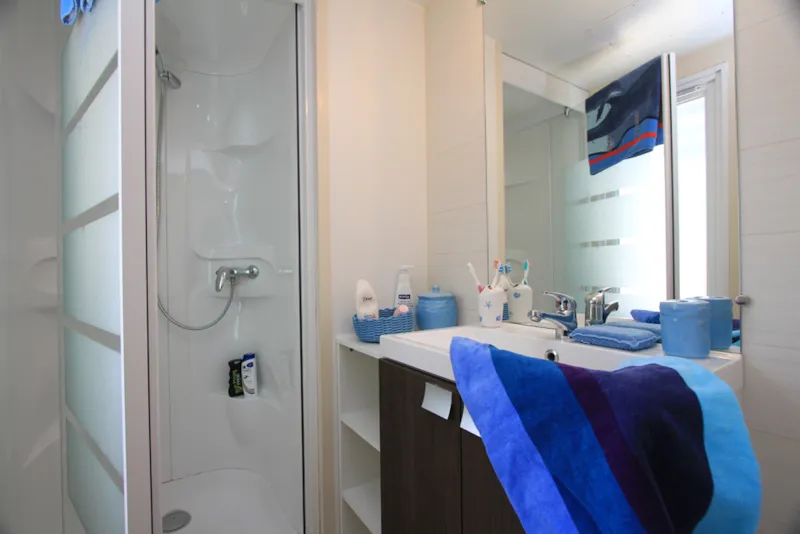 Mobil-Home 'Evasion Confort Eco' 29M² + 2 Chambres + Terrasse Semi-Couverte 13.5M²