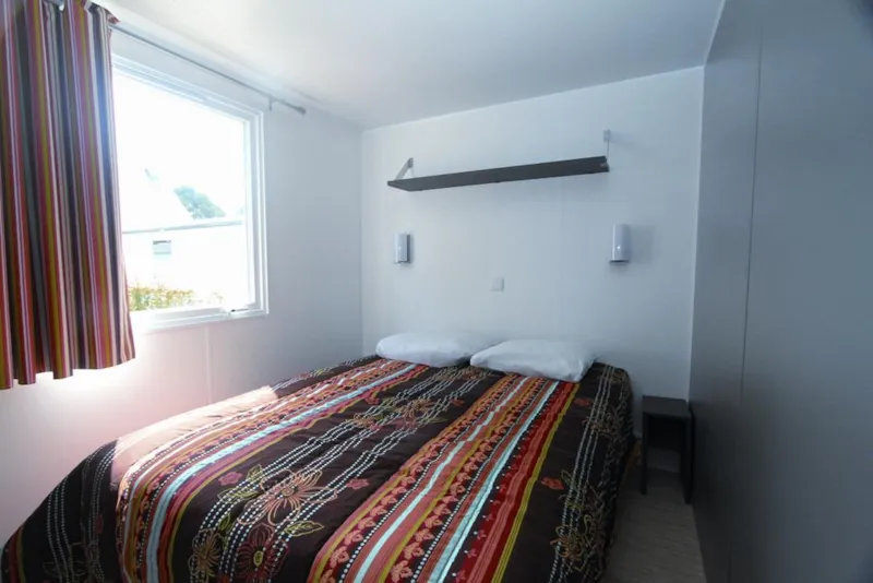 Mobil-Home 'Evasion Confort Eco' 29M² + 2 Chambres + Terrasse Semi-Couverte 13.5M²