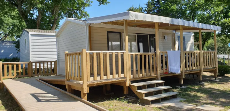 Mobil-Home 'Evasion Access' 31 M² - 2 Chambres + Terrasse Couverte