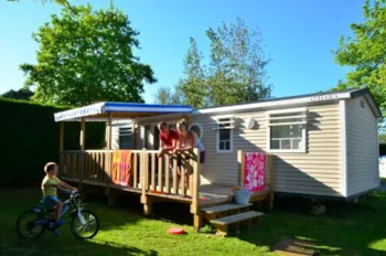 Mietunterkunft - Cottage Prestige 37 M² + 18 M² De Terrace Half Covered - Airotel Camping La Roseraie