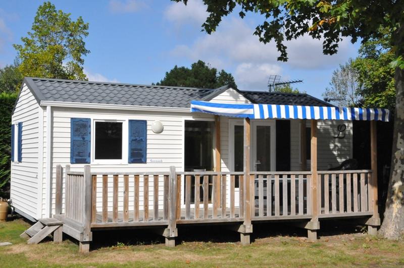 Location - Cottage Louisiane - 2 Chambres : 31 M² + 15 M² Terrasse Semi-Couverte - Camping Airotel La Roseraie