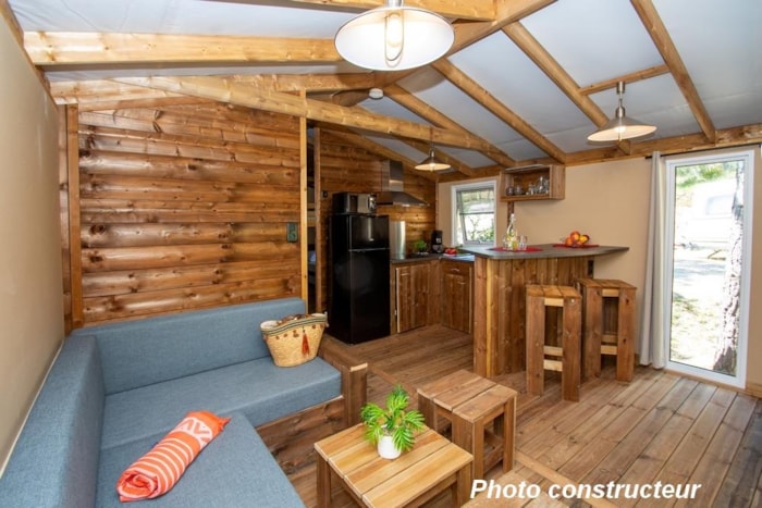 Cabane Lodge Sur Pilotis - 2 Chambres : 32 M² + Terrasse 11 M² Couverte