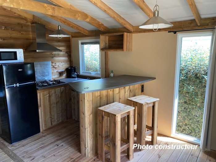 Cabane Lodge Sur Pilotis - 2 Chambres : 32 M² + Terrasse 11 M² Couverte