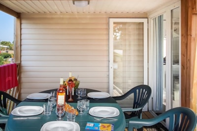 Cottage Pacifique - 2 bedrooms : 27 m² + 9 m² covered terrace — 9