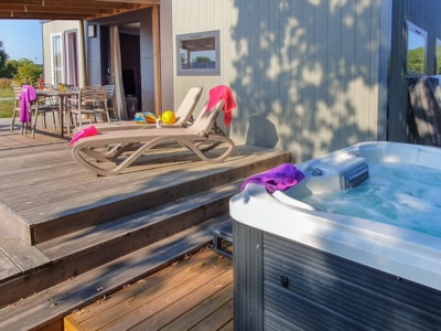 TAOS with private spa 2 bedrooms with covered terrace 5p — 2