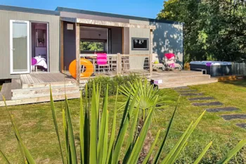 Mietunterkunft - Taos Mit Privatem Spa 2 Zimmer Mit Überdachter Terrasse 5P - Airotel Camping La Roseraie