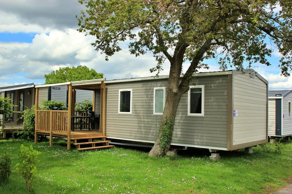 Location - Cottage Family Pacifique - 3 Chambres : 30M² + 9 M² Terrasse - Airotel Camping La Roseraie