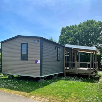 Mietunterkunft - Cottage Prestige 37 M² + 18 M² De Terrace Half Covered - Airotel Camping La Roseraie