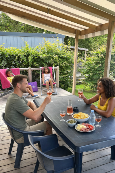 Cottage Family Premium - 3 chambres : 33m² + 15 m² de terrasse semi-couverte — 2