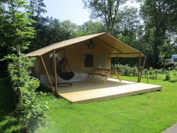 Mietunterkunft - Safari Zelt (5 Menschen) - Camping De Pallegarste