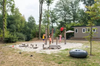 Mietunterkunft - Chalet De Luxe  - 6 Menschen - Camping De Pallegarste