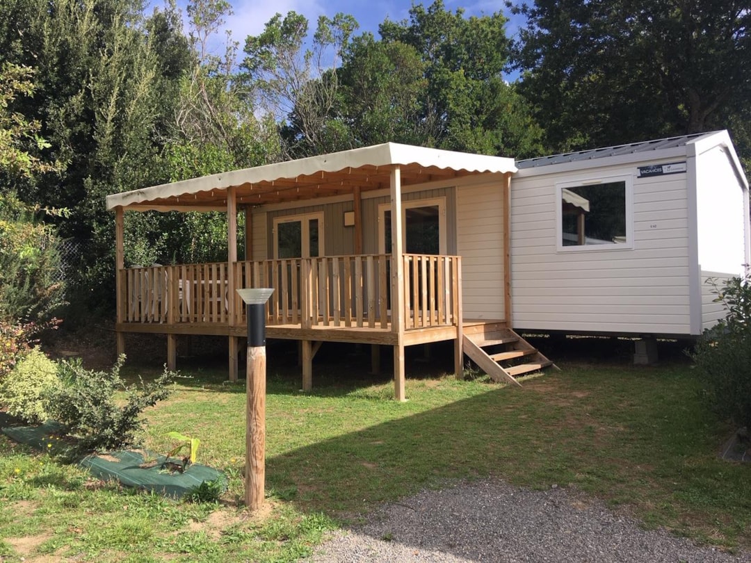 C- Mobil-home Baltique climatisé 3 chambres