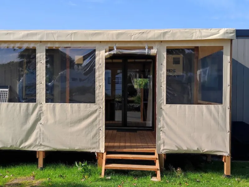 C- Mobil-Home Méditerranée Climatisé 3 Chambres