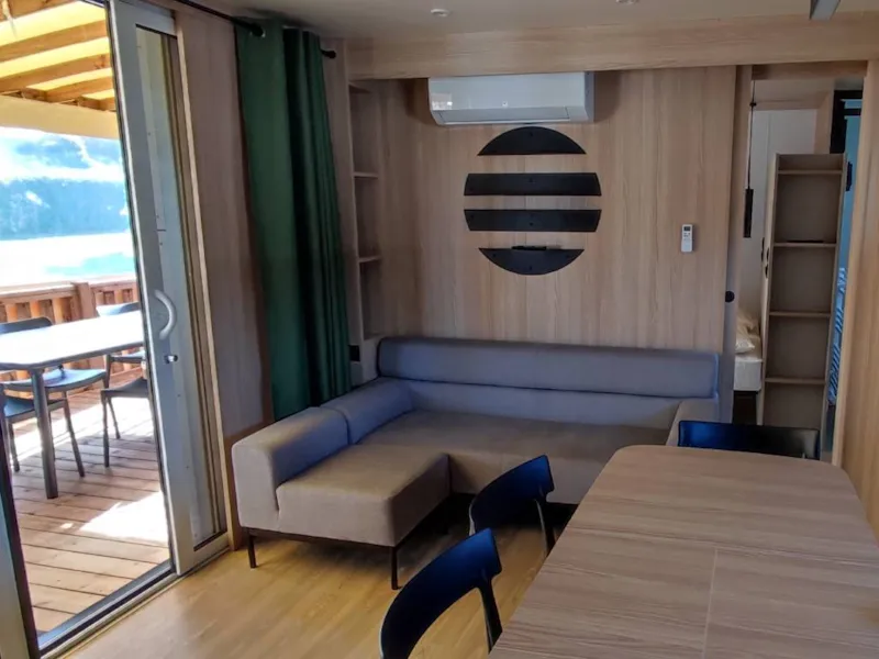 C- Mobil-Home Méditerranée Climatisé 3 Chambres