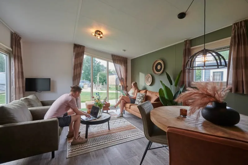 Mietunterkunft - Mobilheim Excellence 2 Schlafzimmer - Siblu - Camping Meerwijck