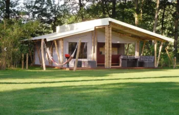 Mietunterkunft - Bambus Lodge Zelt - Recreatiepark Beringerzand