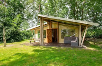 Mietunterkunft - Bambus Lodge Zelt - Recreatiepark Beringerzand