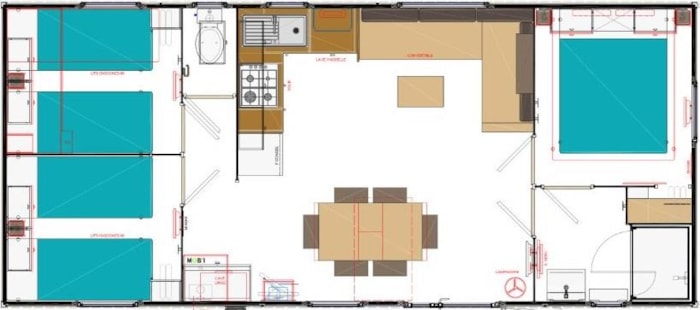 Mobil Home Prestige 36M² 3 Chambres 2 Salles De Bains