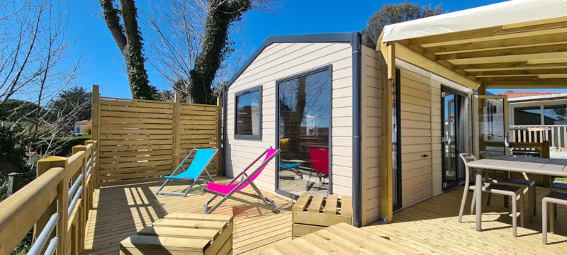 Mobile-Home Premium Vue Mer 33M² 2 Chambres (Clim)