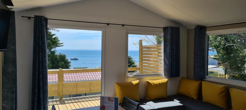 Mobile-Home Premium Vue Mer 33M² 2 Chambres (Clim)