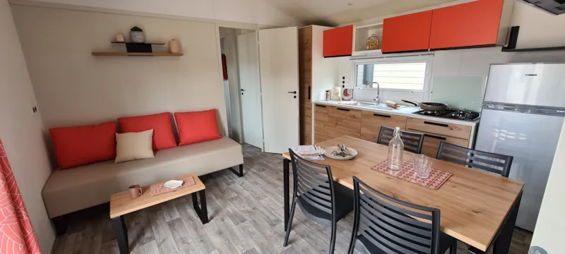 Mobil-Home Prestige 33M² 2 Chambres 2 Salles De Bains (Clim)