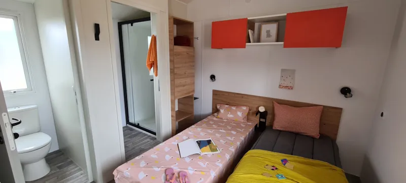 Mobil-Home Prestige 33M² 2 Chambres 2 Salles De Bains (Clim)