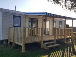Accommodation - Mobil Home Prestige 3 Bedrooms 36 M² 2 Bathrooms - Camping Eleovic