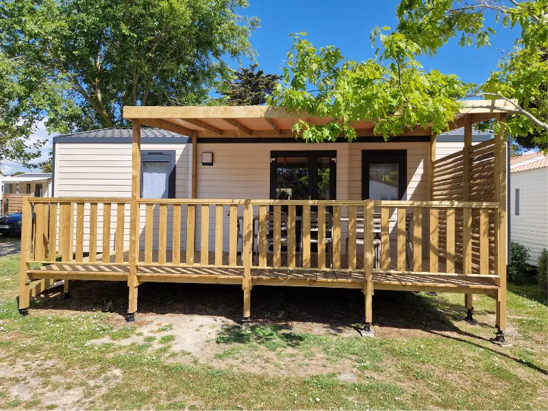 Mobil-Home Prestige 33M² 2 Chambres 2 Salles De Bains (Clim)