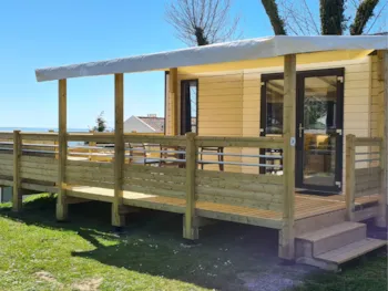 Mietunterkunft - Seeblick Mobilheim 2 Zimmer 33M² - Camping Eleovic