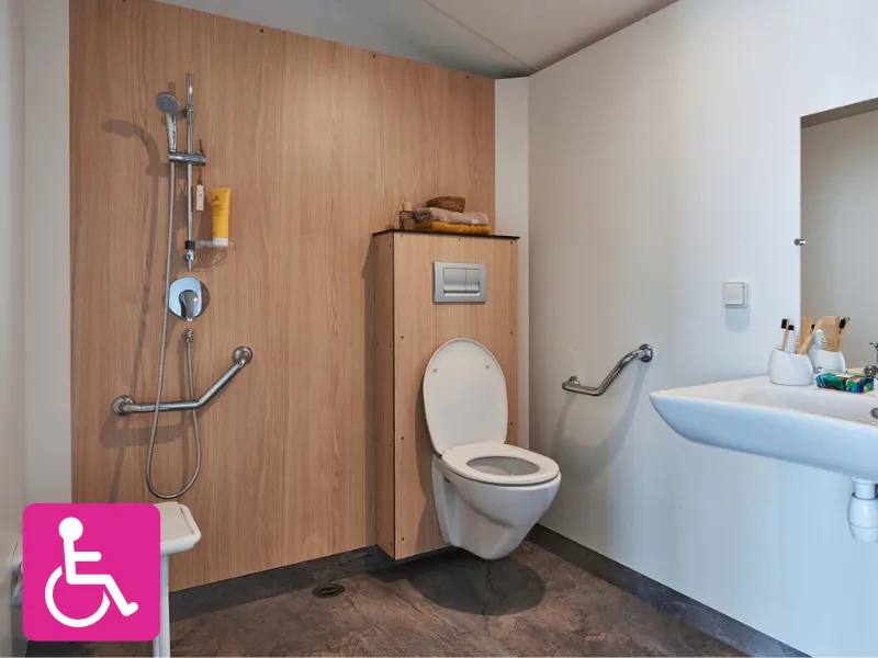 Mobile-Home 2 Chambres 31M² Pmr (Personne À Mobilité Réduite + Option Clim)