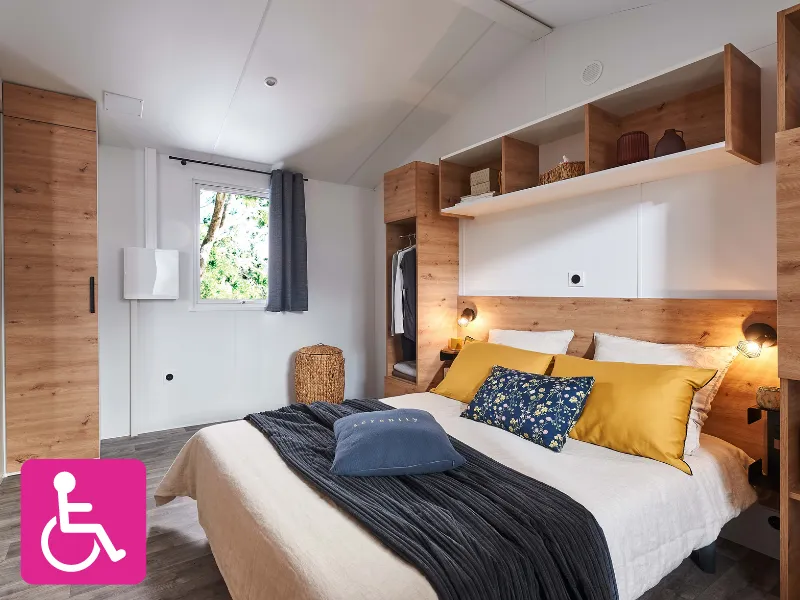 Mobile-Home 2 Chambres 31M² Pmr (Personne À Mobilité Réduite + Option Clim)